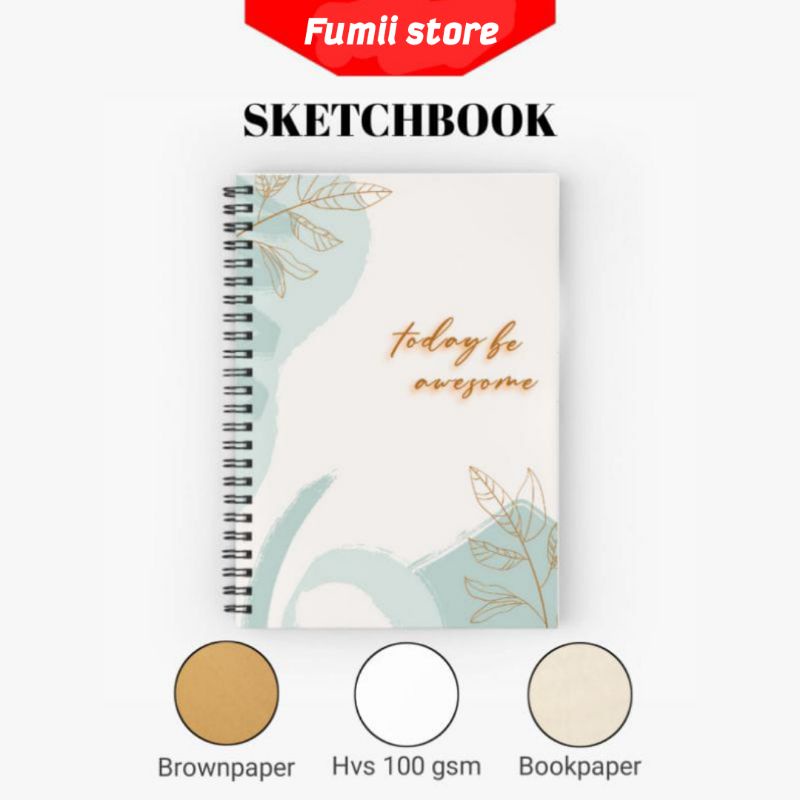 

BUKU SKETSA A5 / SKETCHBOOK A5 / BUKU GAMBAR A5