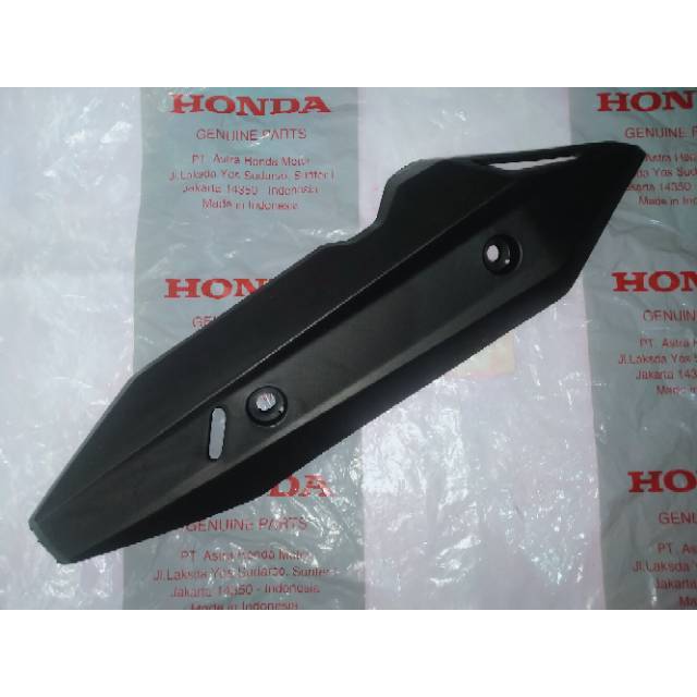 Tameng/cover knalpot Honda Vario 150new Ori - Tutup knalpot Vario 150new ORIGINAL HONDA