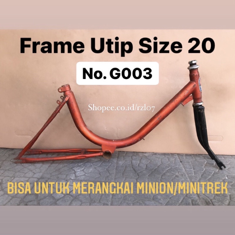 Frame Utip Golden Eagle Asli Made in Taiwan bisa untuk minion minitrek mini jadul