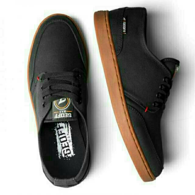 Sepatu GEOFF MAX (AUTHENTIC BLACK GUM ) Original