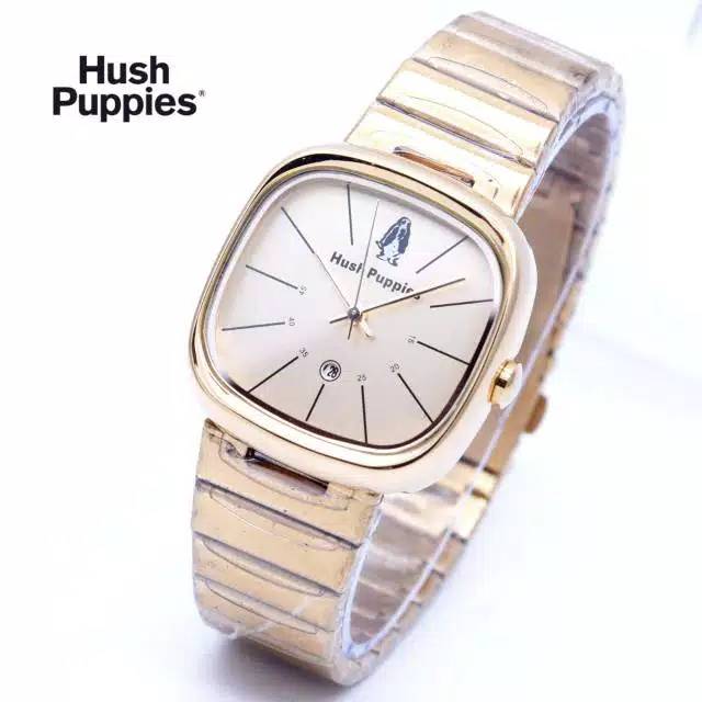 (G_W)Cod Bayar Ditempat Jam Tangan Wanita Hushpupies Tanggal Aktif HP410