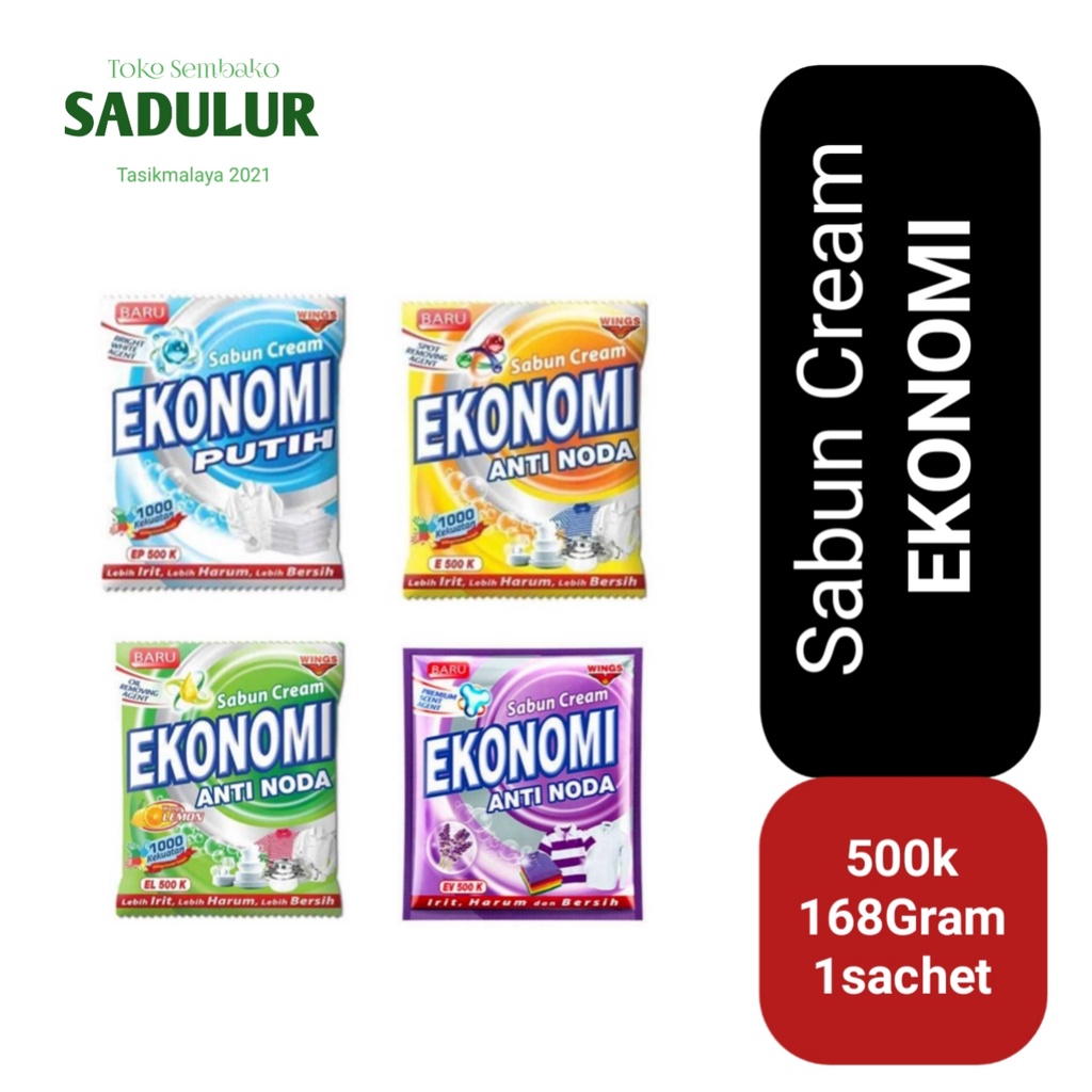 Sabun Cream Ekonomi /Sabun Colek Ekonomi 500k