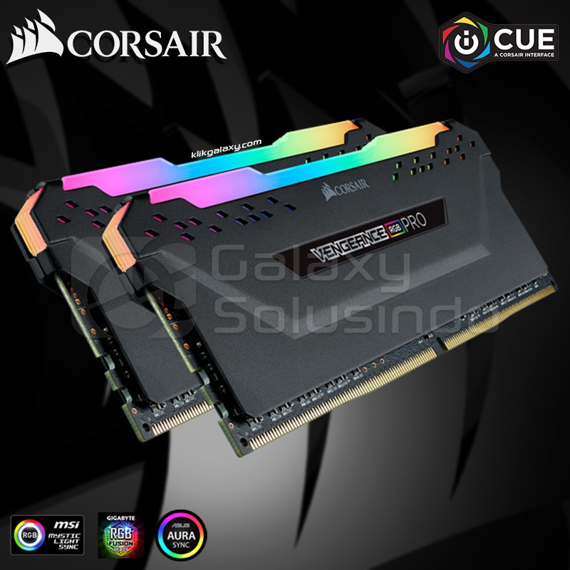 Corsair Vengeance RGB PRO 64GB 2x32GB DDR4 3600MHz CMW64GX4M2D3600C18