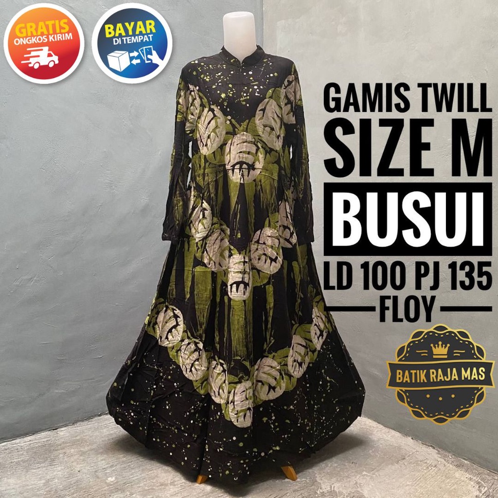 Gamis Terbaru Wanita Dewasa Kekinian Modern Busui Friendly Rayon Twill Ori Pekalongan Baju Muslim Mu