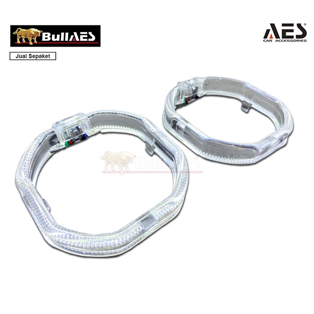 Ae Kristal RGB Kotak 2 ring 1 modul APP Bluetooth AES