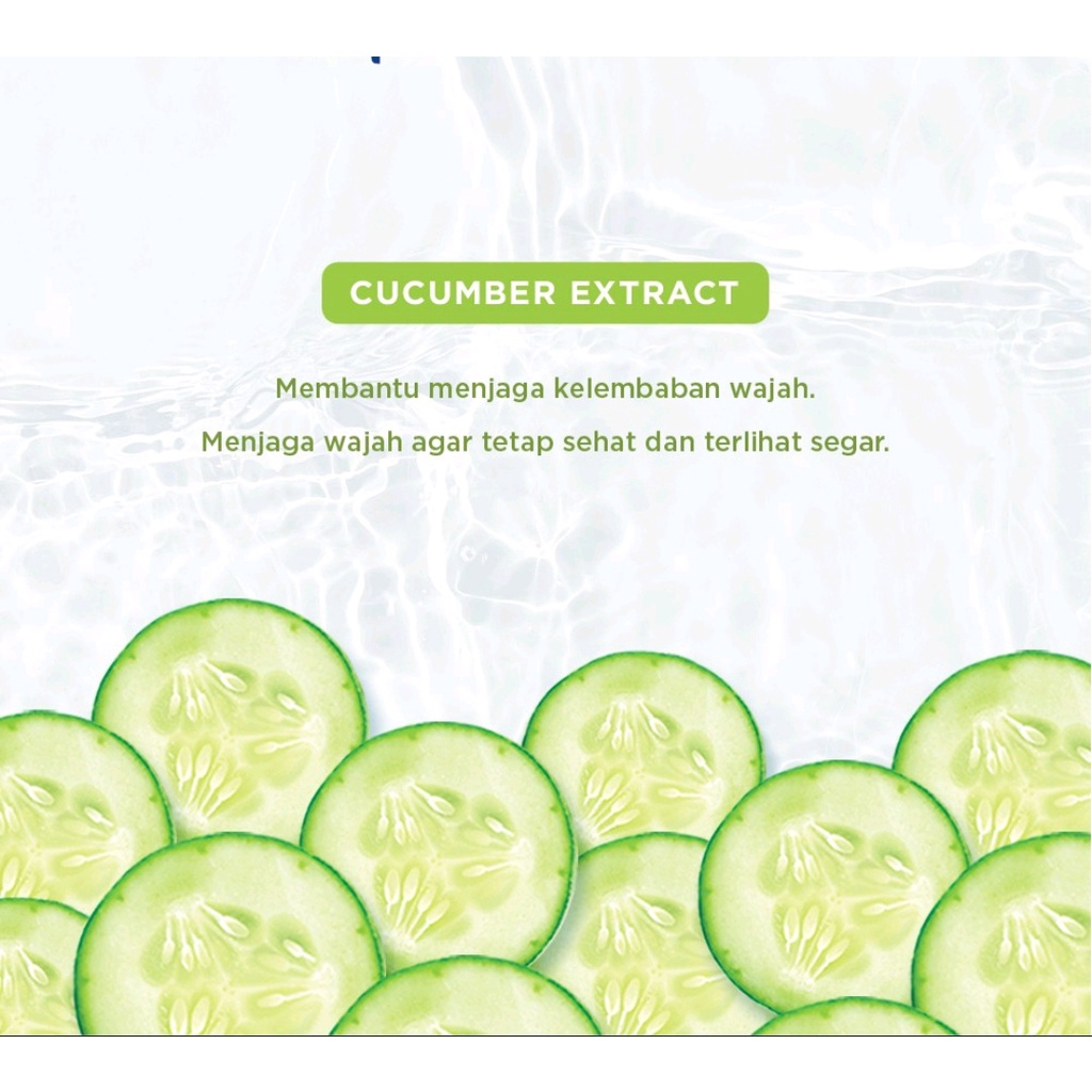 Safi Naturals Micellar Water with Cucumber 100ml - Pembersih Wajah