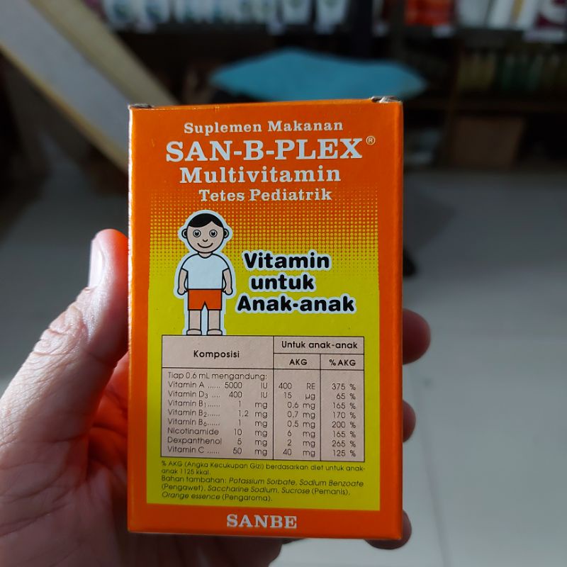 Jual San B Plex Drops 15ml | Shopee Indonesia