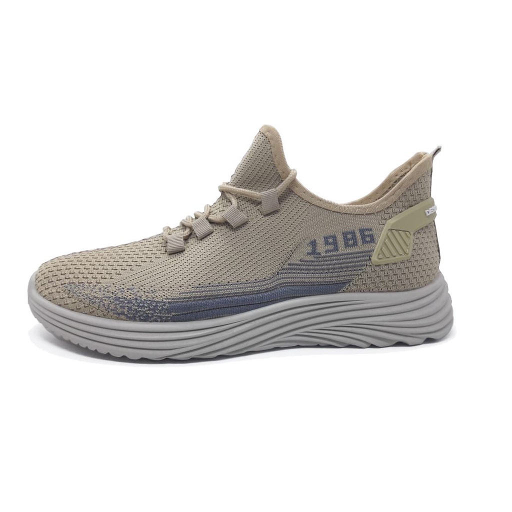 ♫ Megata ♫ S014 Sepatu Premium Sneakers Pria Korea Import Fashion Sport Olah Raga Jogging Gym