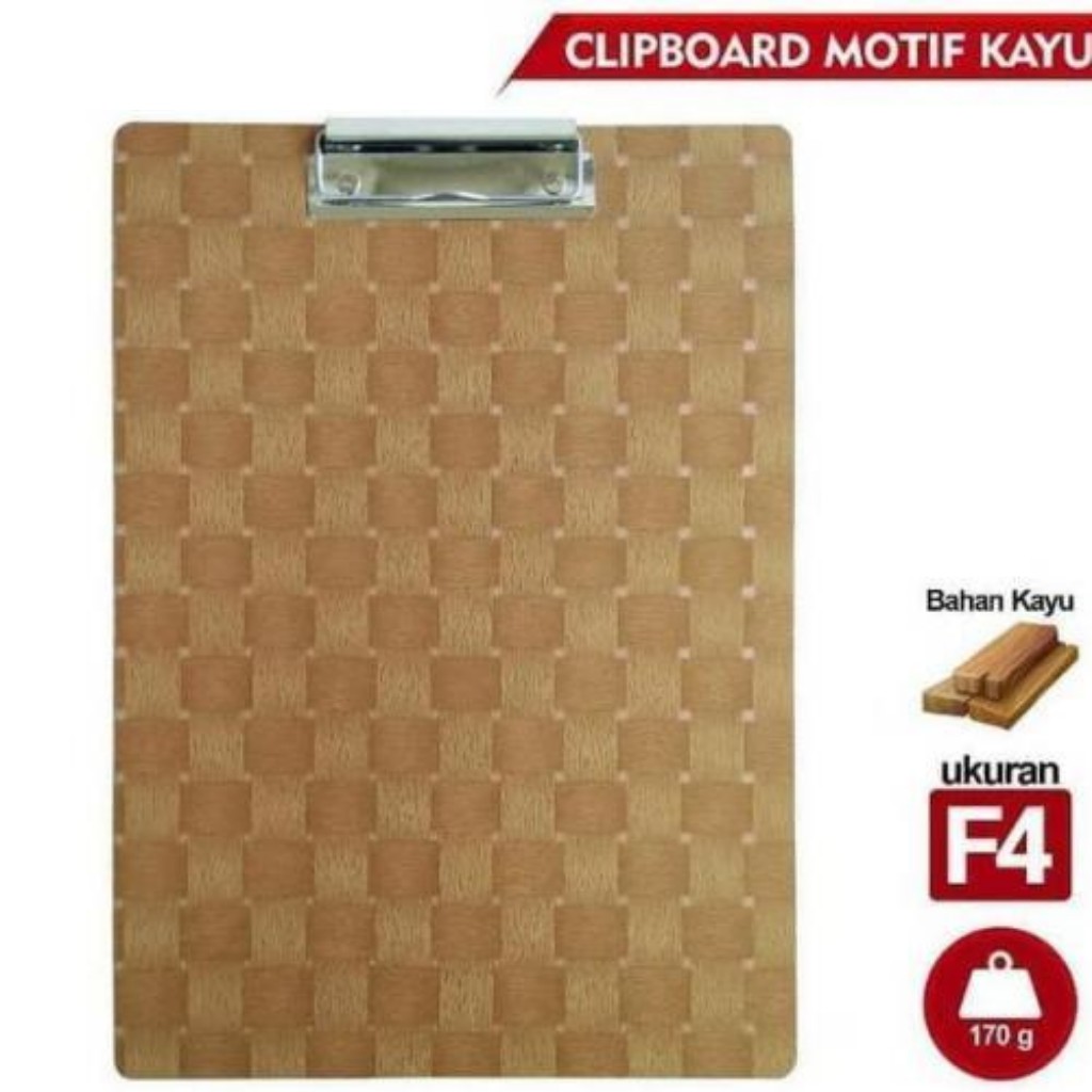 

Clip Board Ukuran F4 - CBWCF4