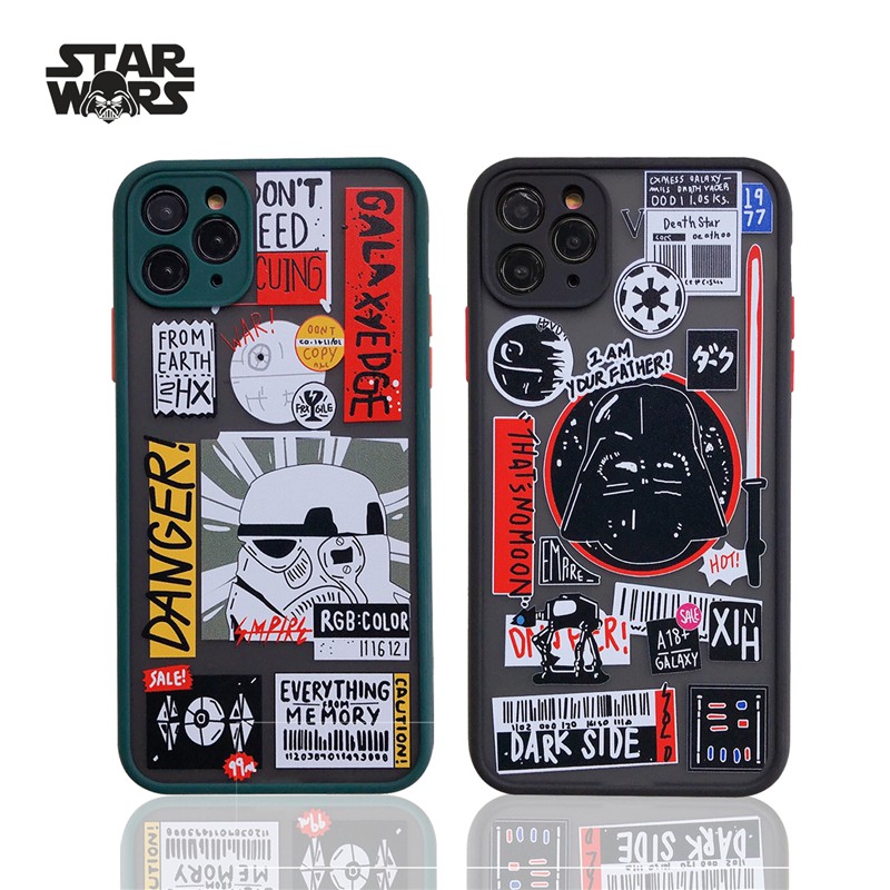 Hard case Pelindung Desain Star wars Untuk Iphone 12 pro Max i11 pro Max X Xs Max Xr 7 8 6 6s Plus