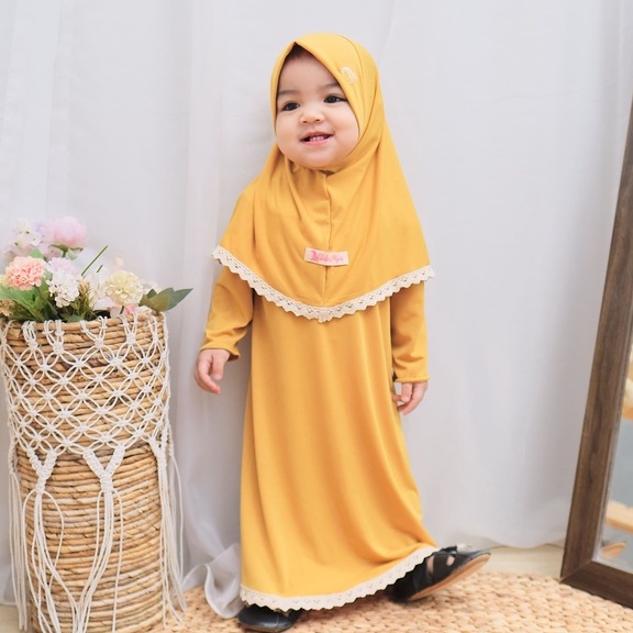 HONEYBLOSSOm gamis bayi polos daily / gamis bayi perempuan 6 12 bulan