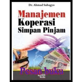 Buku Manajemen Koperasi Simpan Pinjam | Banana