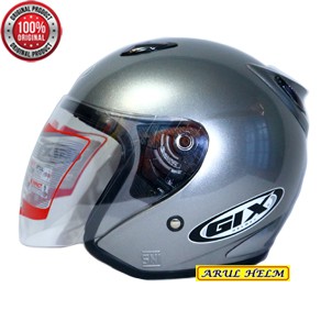 HELM// HELM GIX AZZURY BASIC INK CENTRO// ALL GREY// PALING POPULER