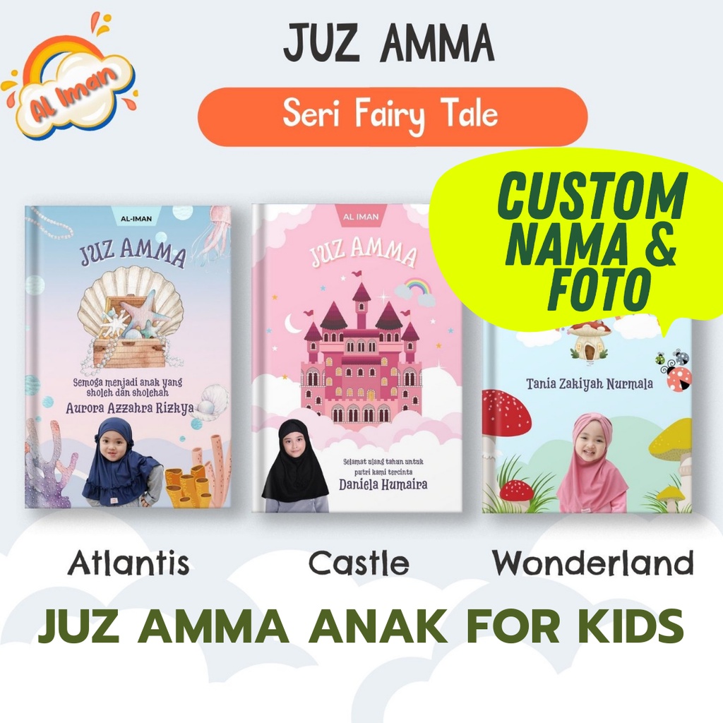 JUZ AMMA ANAK FOR KIDS DENGAN TAJWID BERWARNA BISA UNTUK HAFALAN