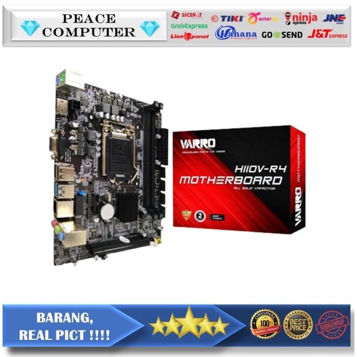 Mainboard H110 VR4 Varro Socket Lga 1151 Ddr4 / MOTHERBOARD H110 VR4