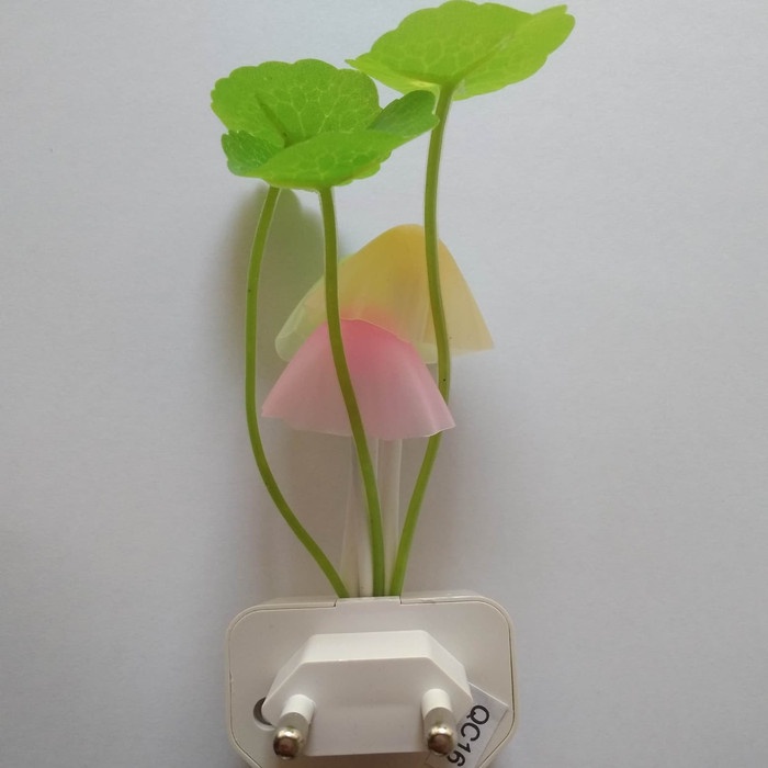 LAMPU TIDUR JAMUR - LED MUSHROOM NIGHT LIGHT - LAMPU TIDUR JAMUR SENSOR CAHAYA