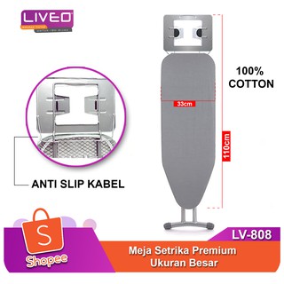 LIVEO Meja  Setrika  Premium LV808 Shopee Indonesia