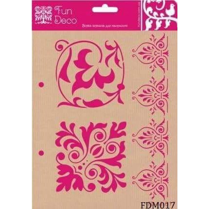 

Fun Deco Stencil ~ Code FDM017