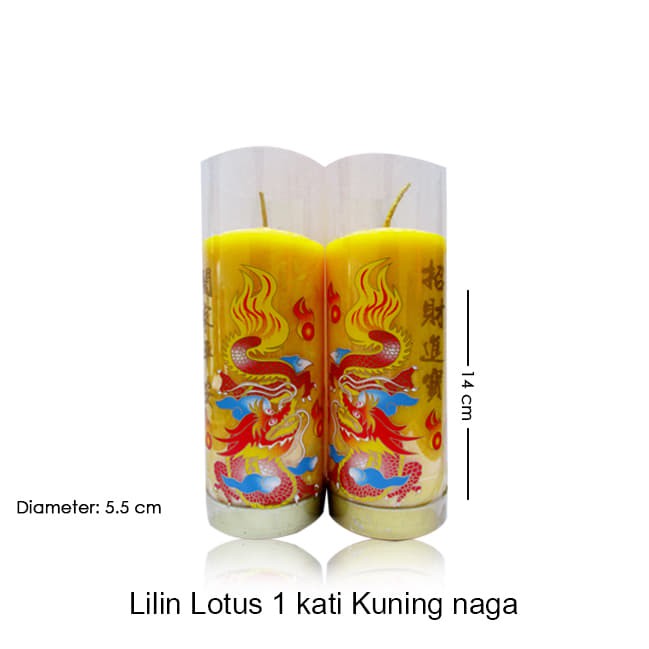 Lilin sembahyang 1 kati lotus