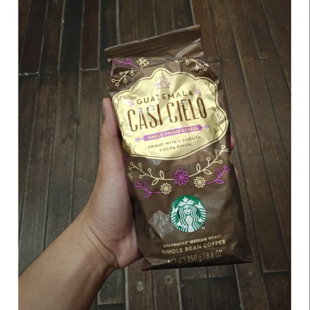 

STARBUCKS WHOLE BEANS GUATEMALA CASI CIELO 250gr