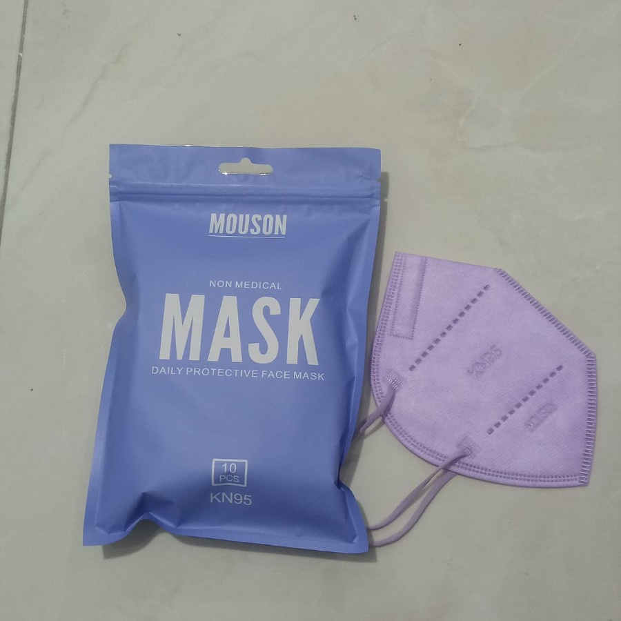 Masker KN95 Mouson Premium Colour Antivirus Protection