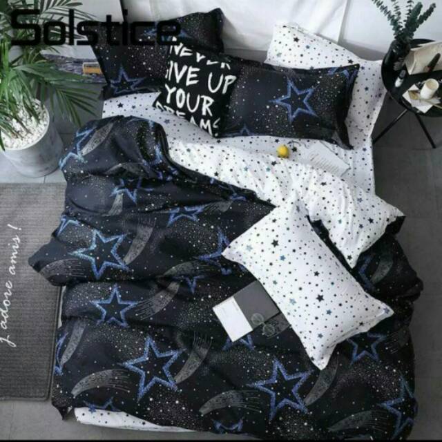 Sprei bintang-bintang cantik, elegan dan termurah