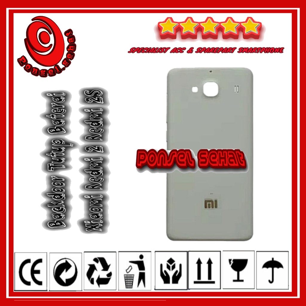 Backdoor Tutup Baterai Xiaomi Redmi 2 Redmi 2S