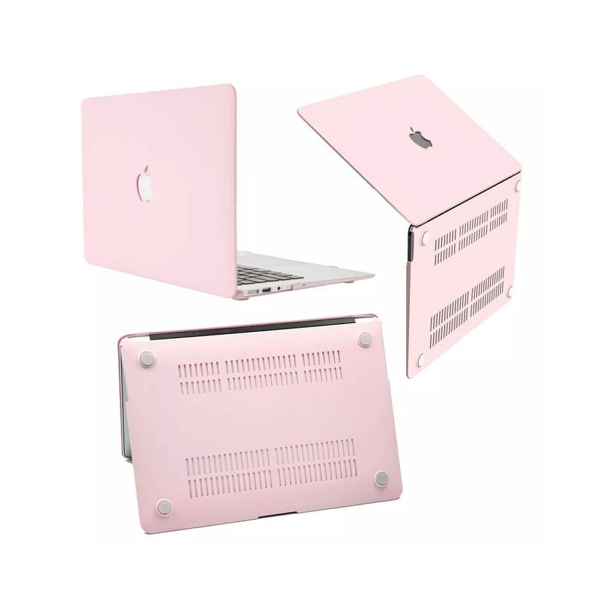 Casing Cover Hardcase Macbook Pro Toucbar 15 inch A1707 A1990 pink