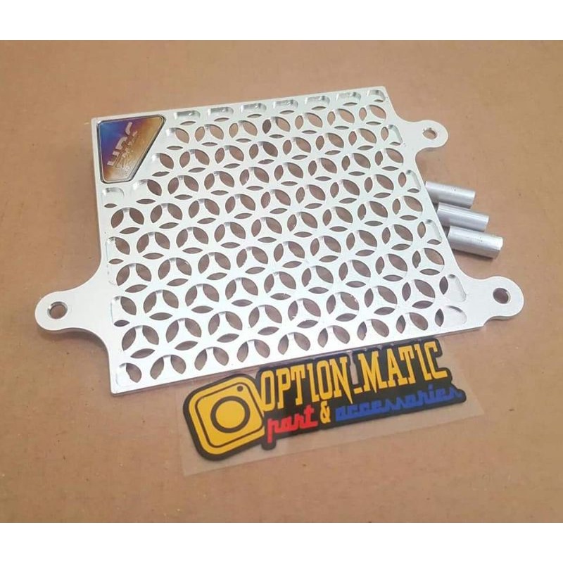 Cover radiator titanium HRC, vario 125/150/PCX 150/ADV 150