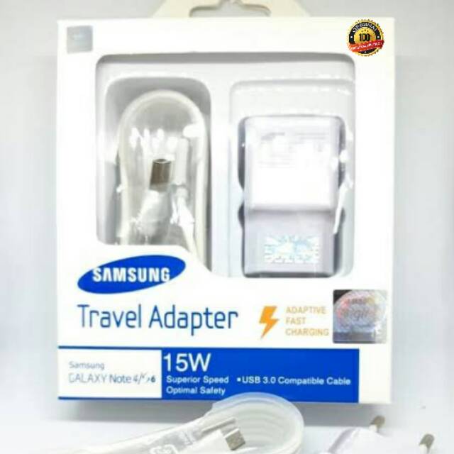Charger Samsung ORIGINAL Fast Charging Cesan Asli