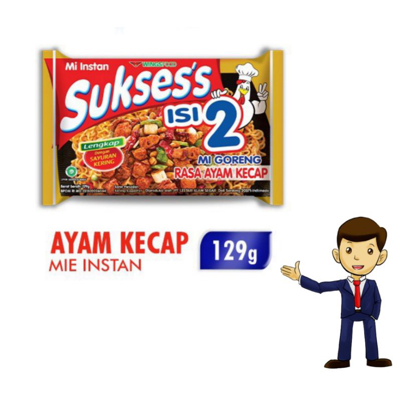 

Sukses isi 2 Mie Goreng Ayam Kecap