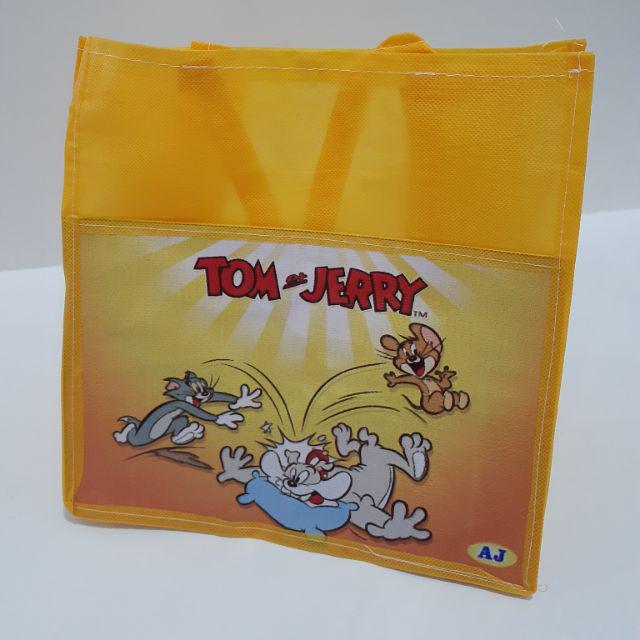 DAPURMAMI Tas Kain Bento Goodiebag Souvenir Ulang Tahun Anak-Tom&jerry