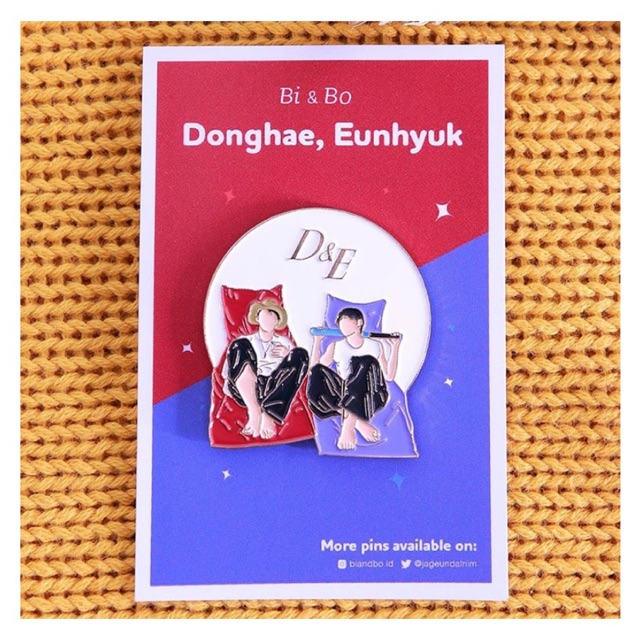 Pin Super Junior D&E Birthday