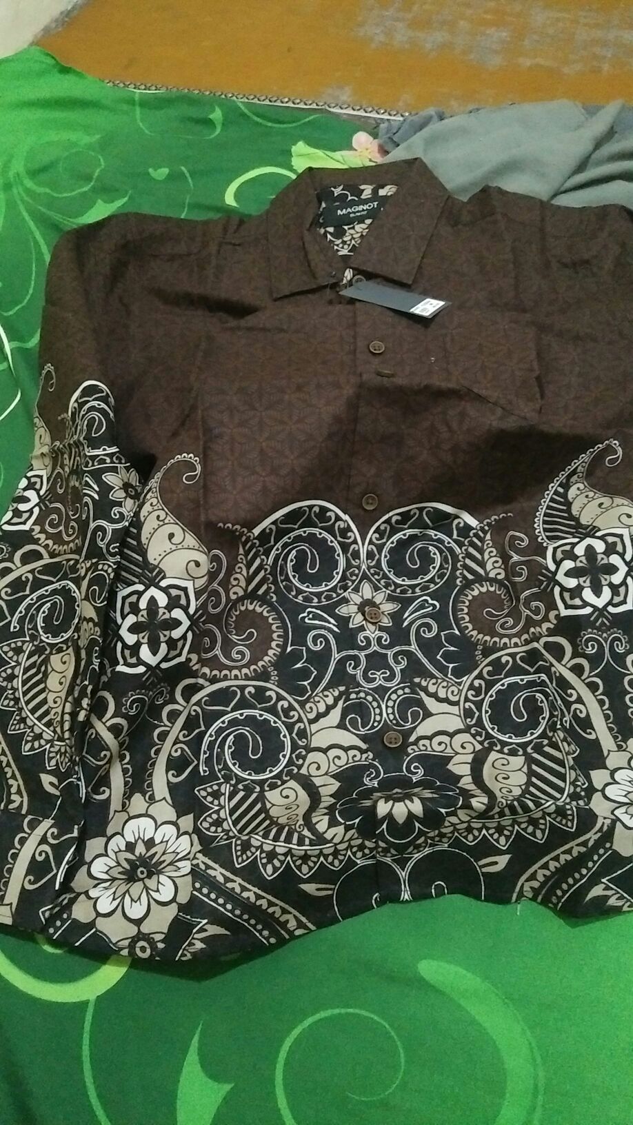 Maginot Kemeja Batik 3.0 Fusena-ls Lengan Panjang Pria