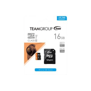 Memory Micro sd Team 16GB Read 80Mb class 10