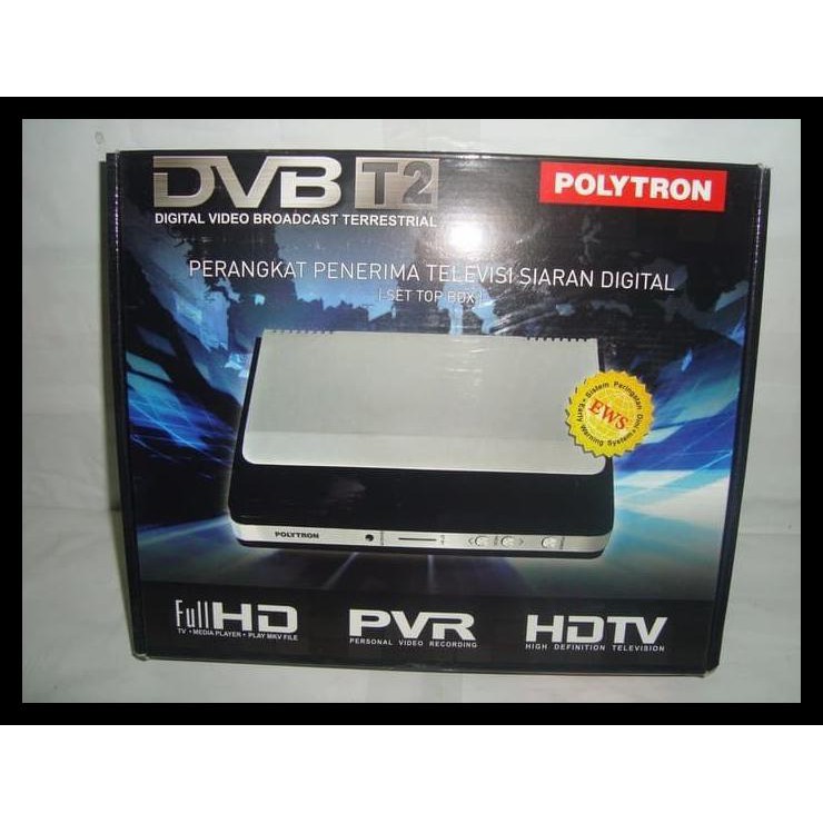Taqu Set Top Box Dvb-T2 Polytron Pdv 500T2 Garansi Resmi+Murah Meriah Exq9