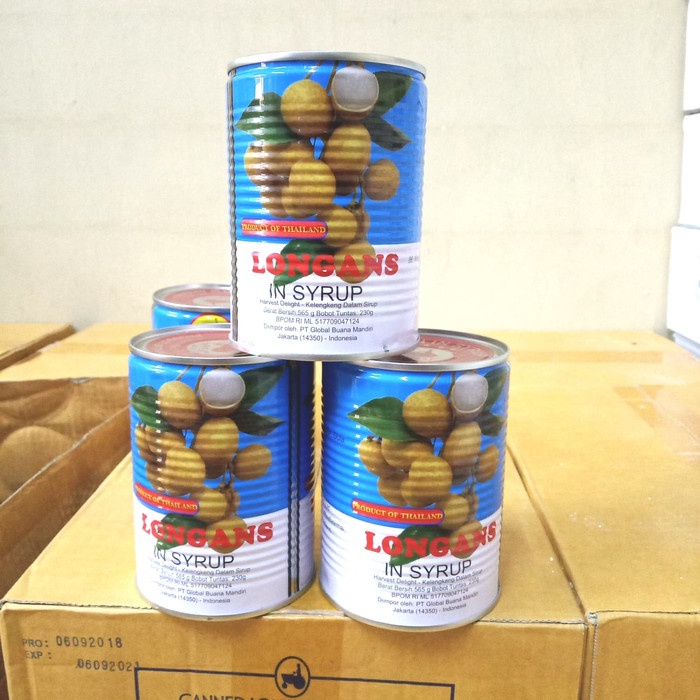 

Kalengbuah- Buah Longan In Syrup Harvest/Buah Lengkeng Kalengan Merk Harvest 565Gr -Buah-Kaleng.