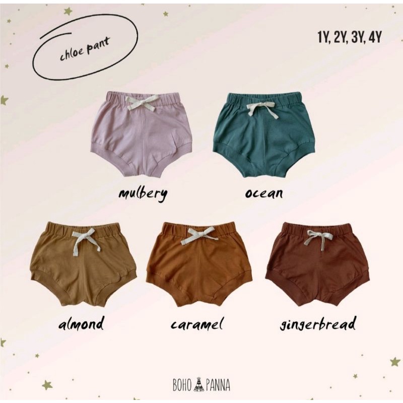 BOHOPANNA - Chloe Pants Bohobaby (Celana Pendek Anak)