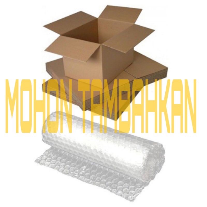 

Bubble Wrap Tambahan/Packing Aman