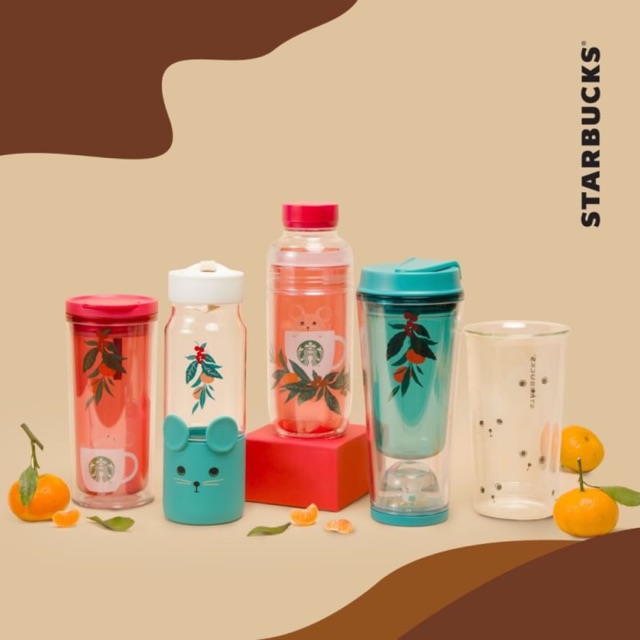 Tumbler Starbucks Lunar New Year 2020 Rat Original