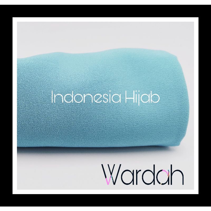 PASHMINA Diamond Premium 170 X 75 cm Jahit Tepi BUKAN DI NECI-wardah