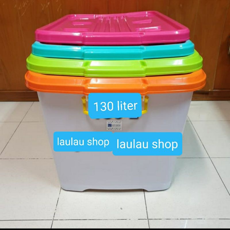 Box Container EZ 130 Liter Merk EZY Tebal dan Kuat / Kontainer Industri Plastik CB 130 Mega