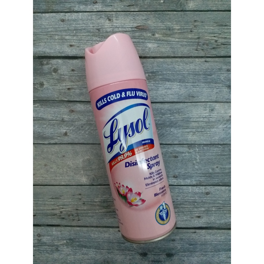 Jual Lysol Disinfectant Spray Fresh Blossoms Singapore Shopee Indonesia