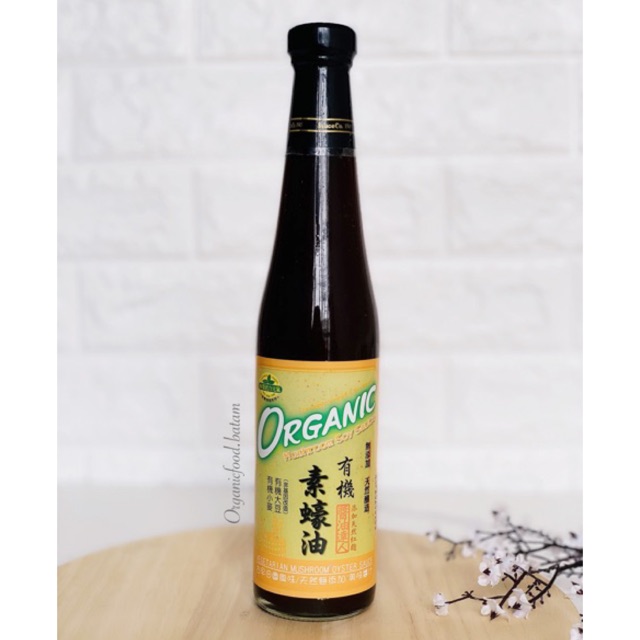 

ORGANIC VEGETARIAN MUSHROOM OYSTER SAUCE 450GR