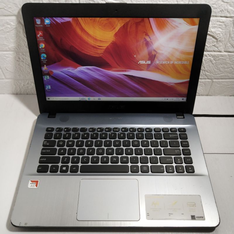 Laptop Asus VIVOBOOK MAX X441BA FULL UPGRADE RAM 8GB SSD 128GB HDD 500