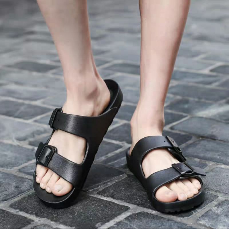 Sandal Slide Pria Strap 2 Slip On Phylon Ringan TRX