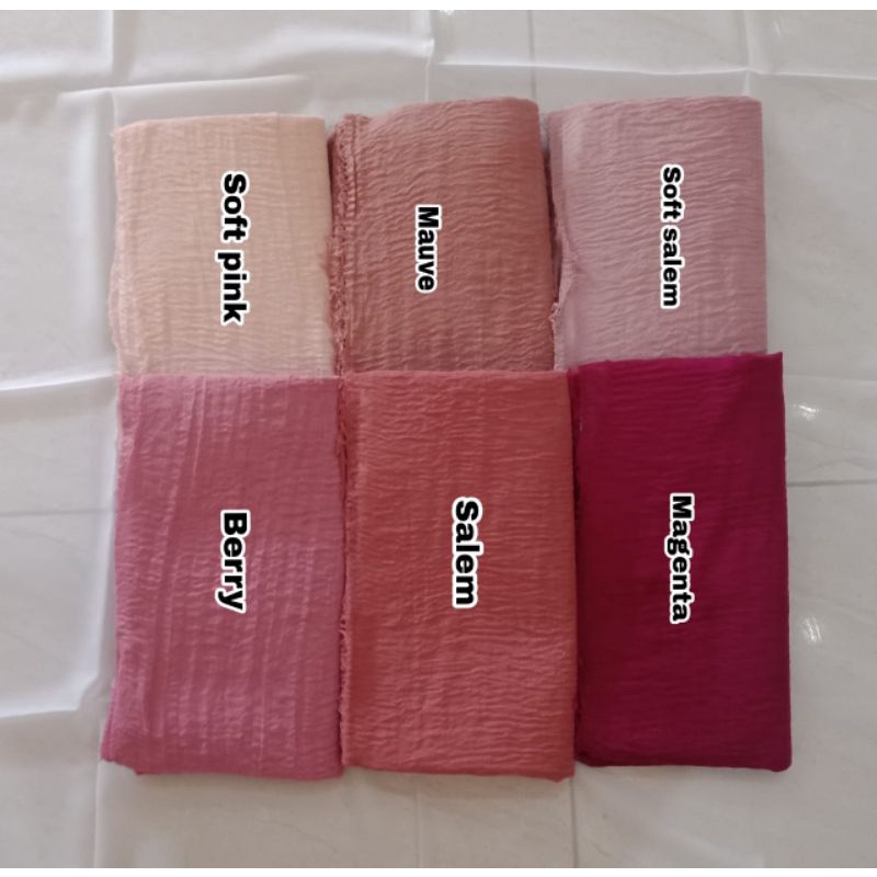 ‼️TERLARISS‼️Pashmina Lavanya Azara || Pashmina Crinckle Rawis 180x100 cm-5