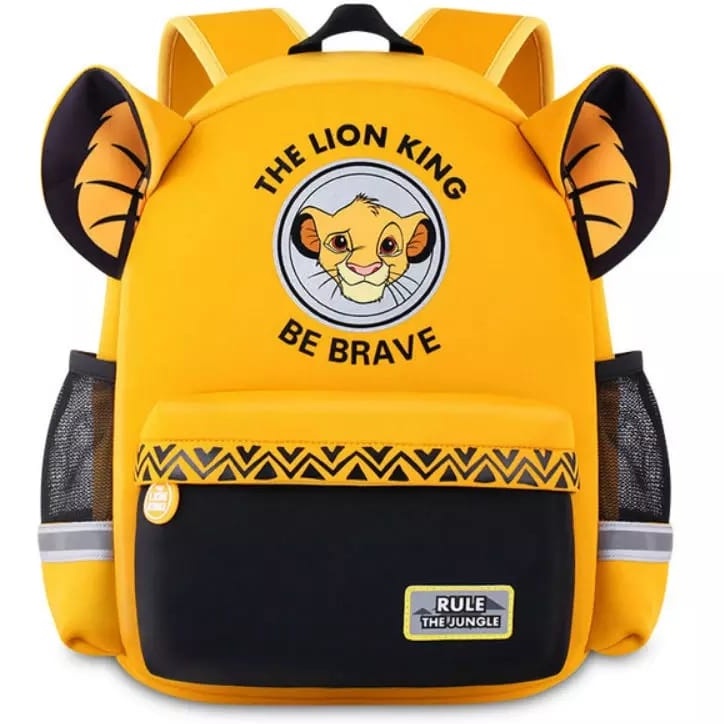 BATOSAI LION KING - Tas Ransel Backpack Sekolah Anak Pria Wanita Karakter Korea Mini Murah untuk SD TK Lucu