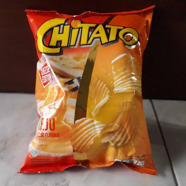 Snack kentang rasa keju