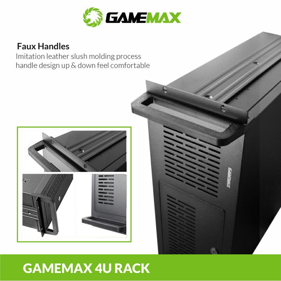 Casing Komputer GAMEMAX 4U Rackmount Server 4U Industrial